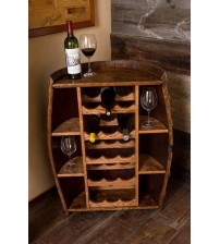 Masifart Korvus Yarımay Fıçı Minibar 